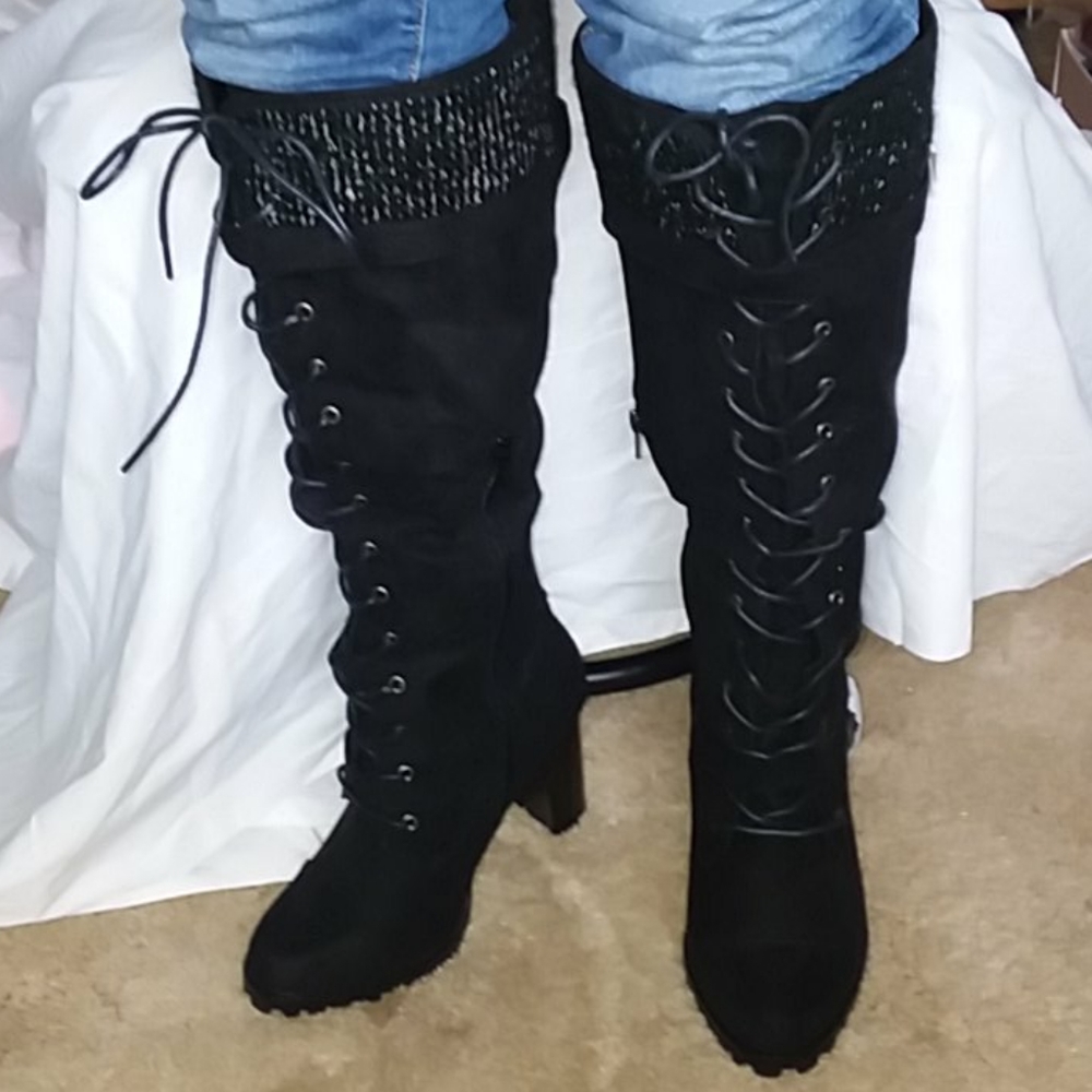 Always On Time knee boots